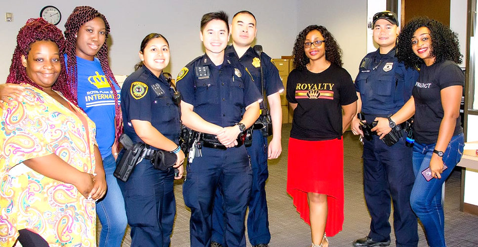 Visit To Houston Police Department